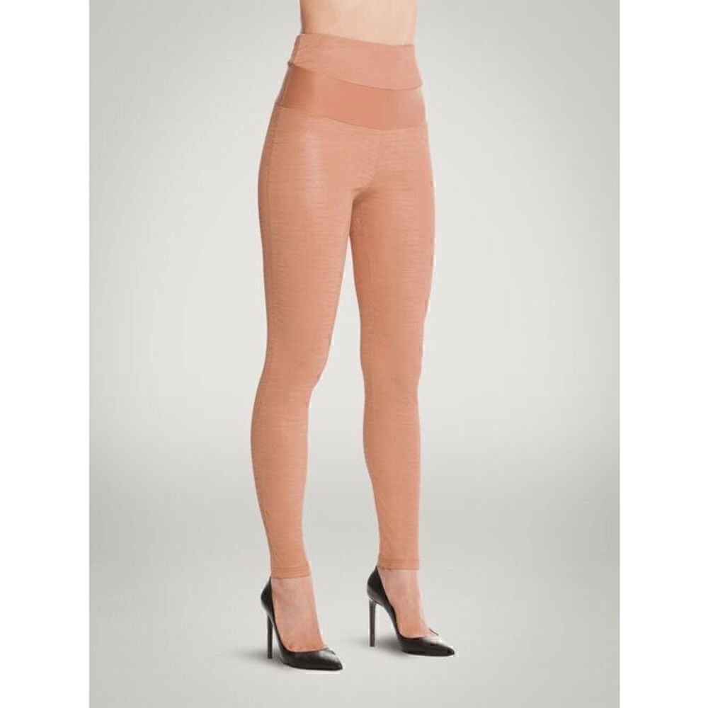 NWT Wolford Croco Leggings Nude color 10